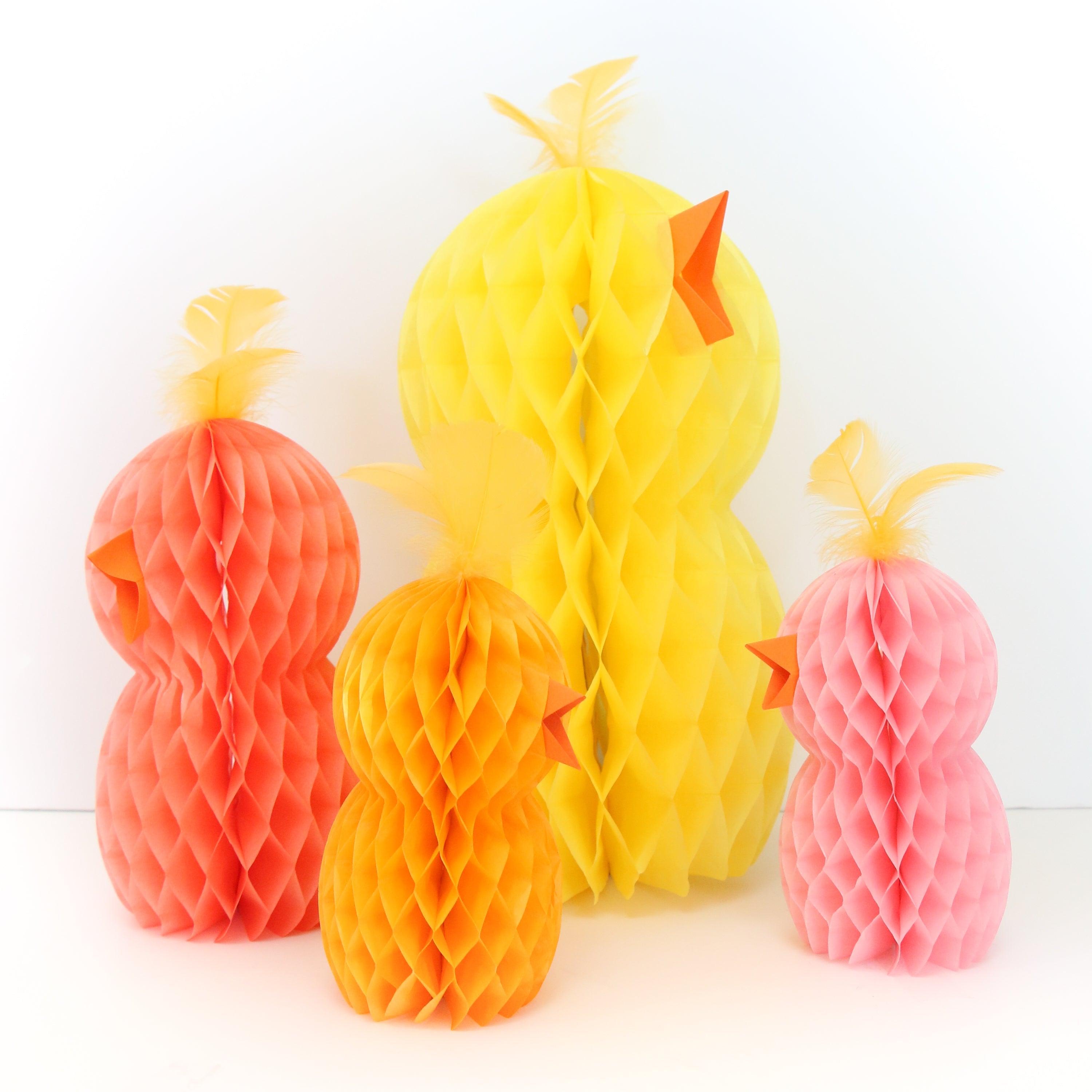 Honeycomb Chick Decorations