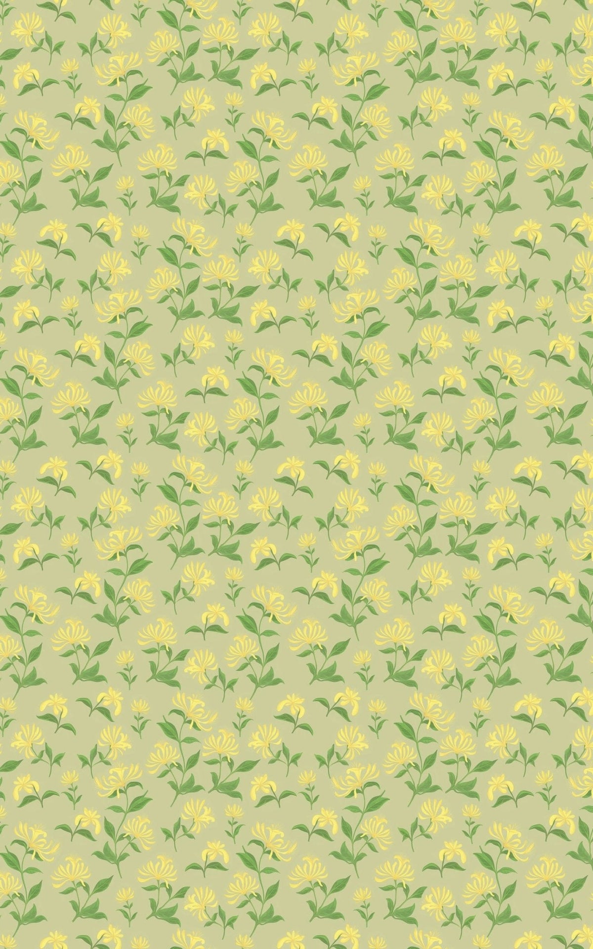Honeyed Honeysuckle Wrapping Paper