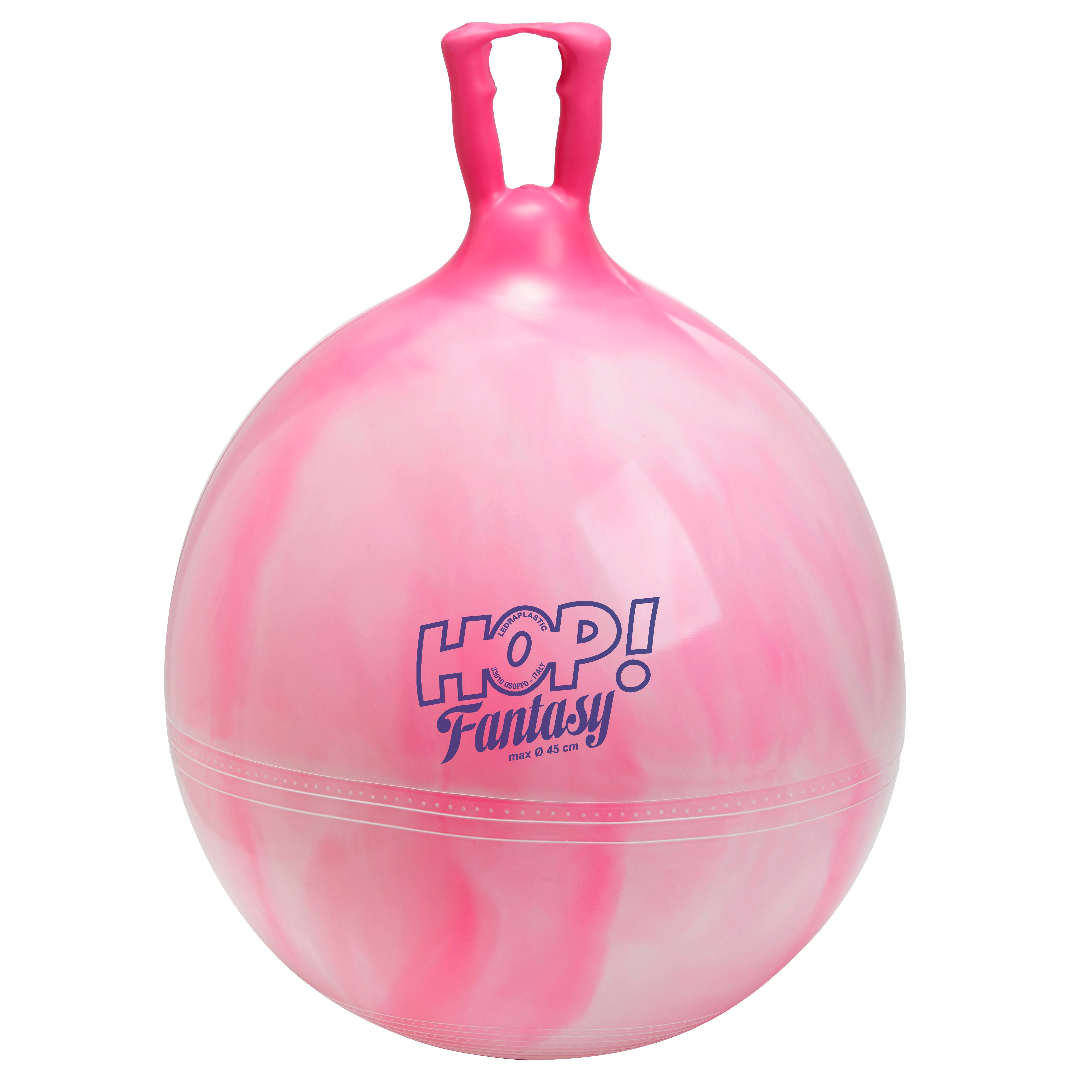 Hop 45 Ball - Pink Swirl