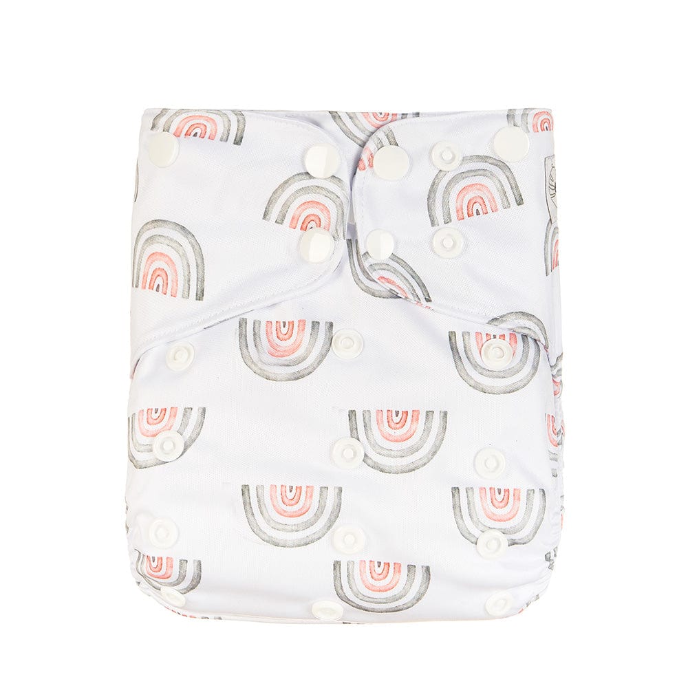 Earth & Pebble Size Up Pocket Diaper - Spontaneous Collection