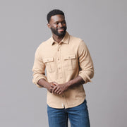 Organic Flannel Double Pocket Shirt