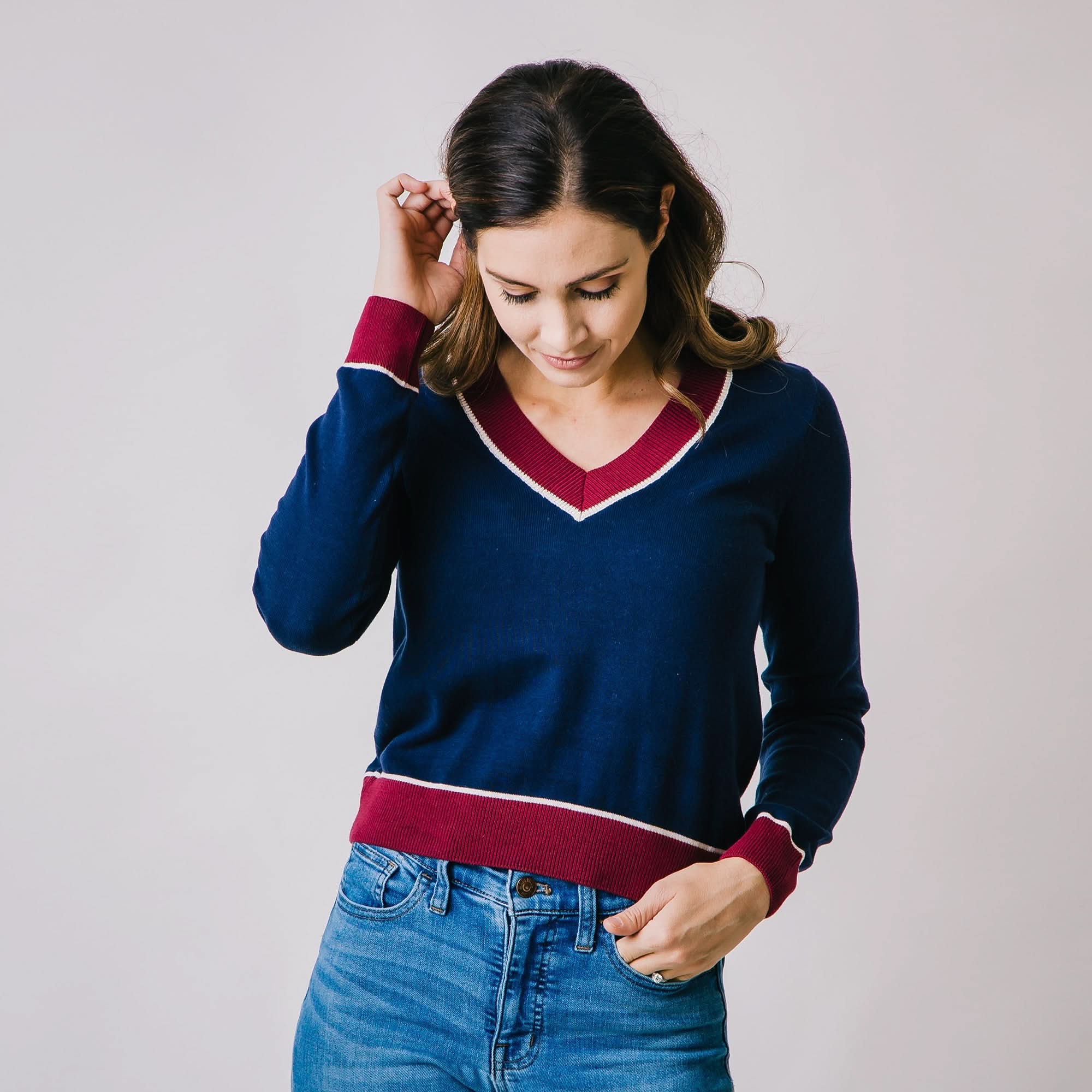 V-neck Sweater
