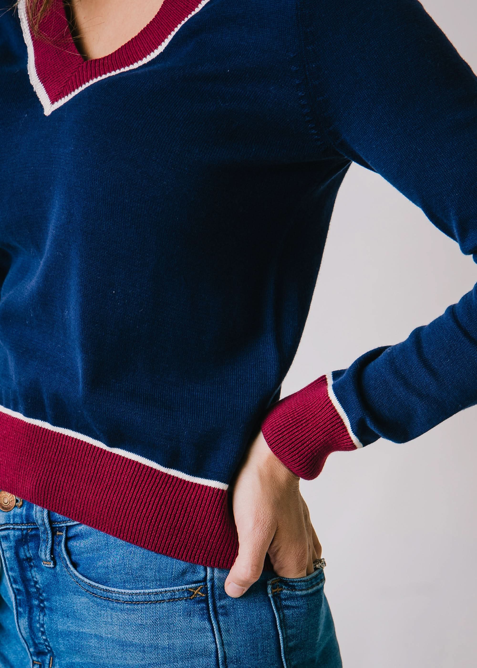 V-neck Sweater