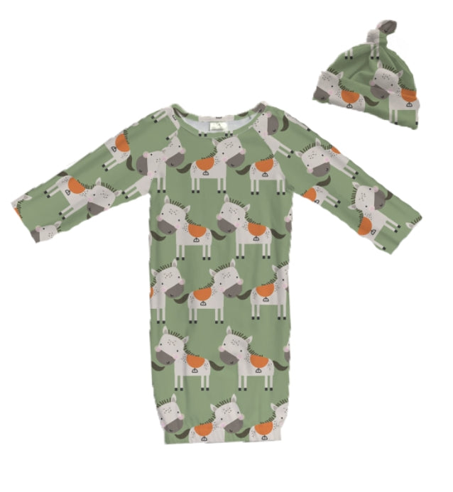 Horse Baby Gown