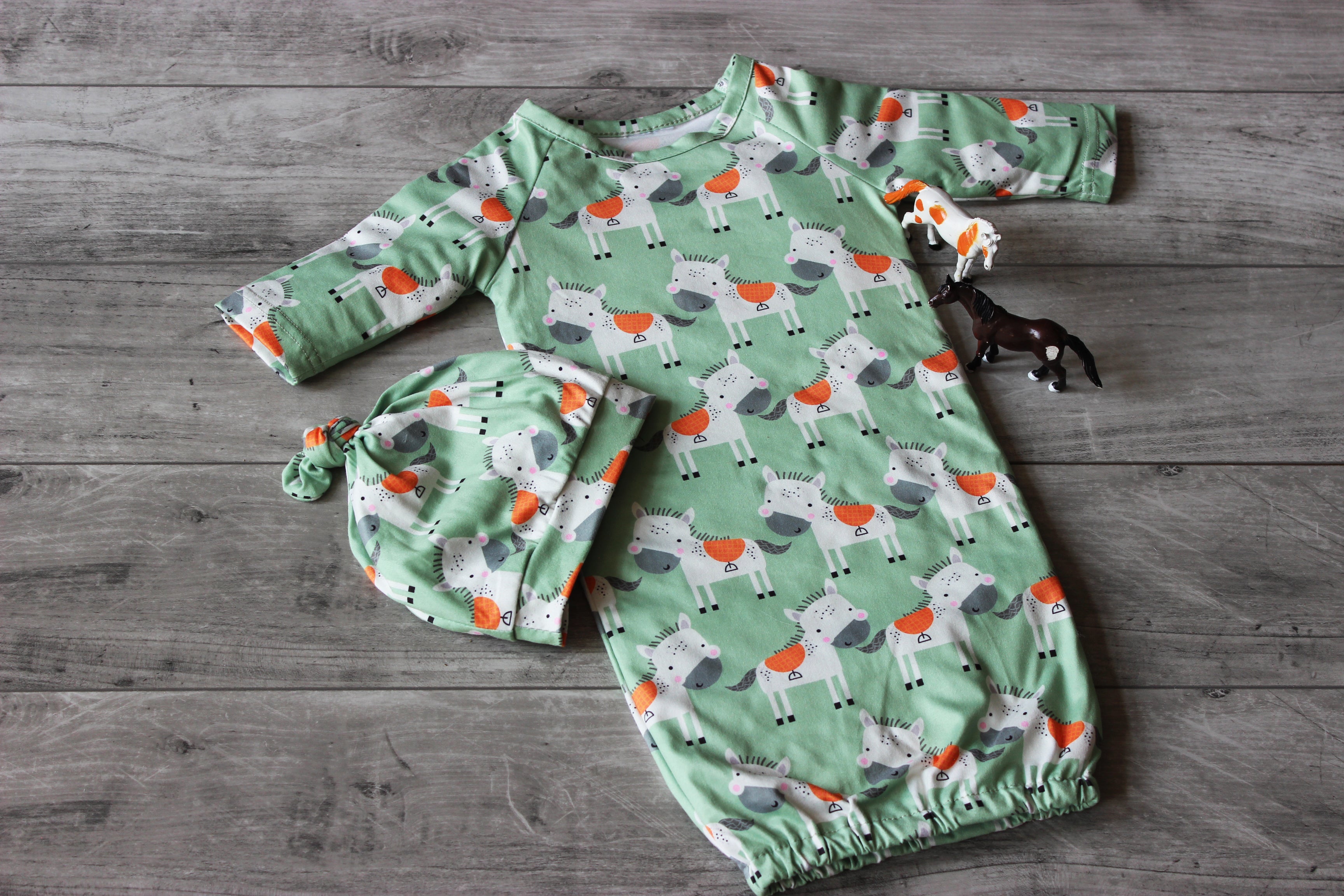 Horse Baby Gown
