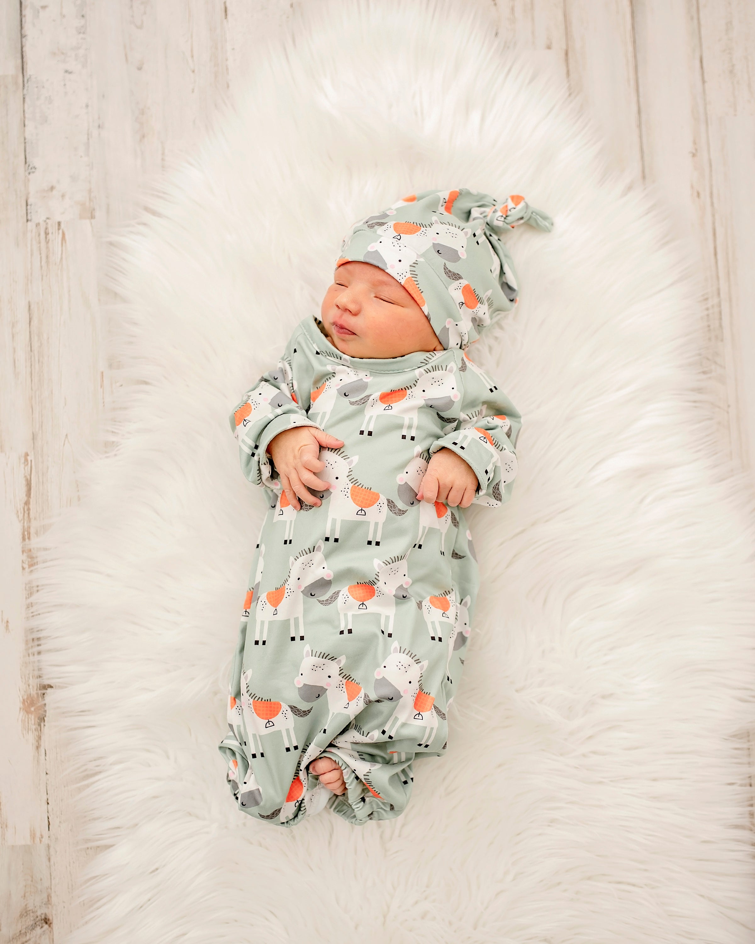 Horse Baby Gown
