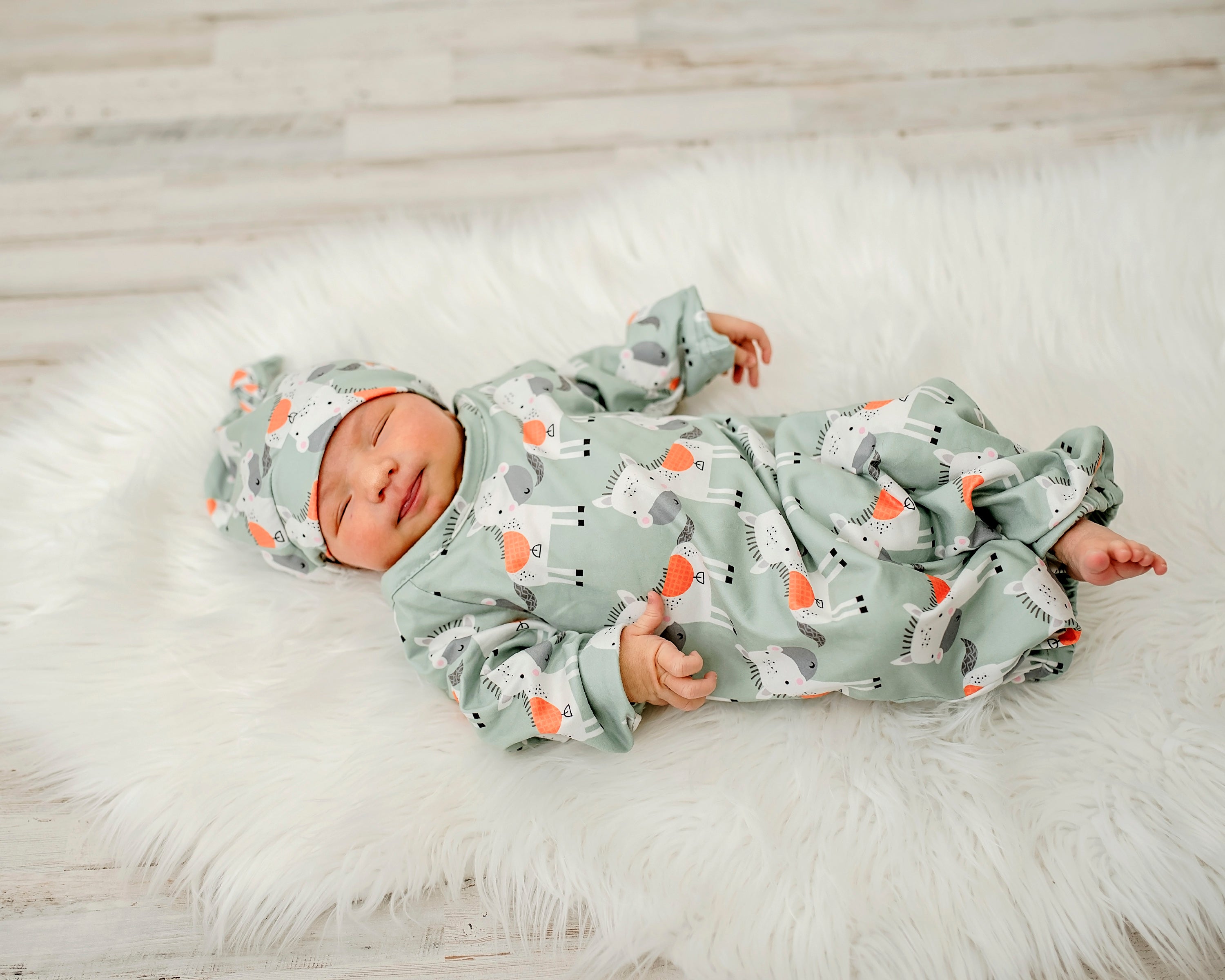 Horse Baby Gown
