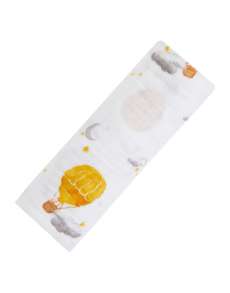 ORGANIC SWADDLE - HOT AIR BALLOON