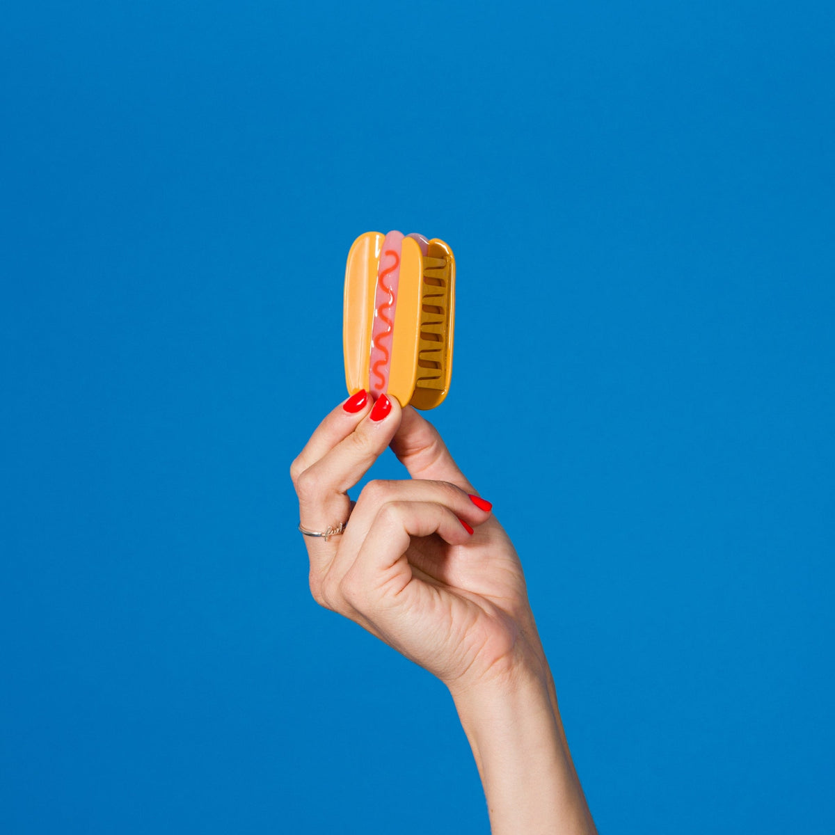 Hot Dog Hair Claw