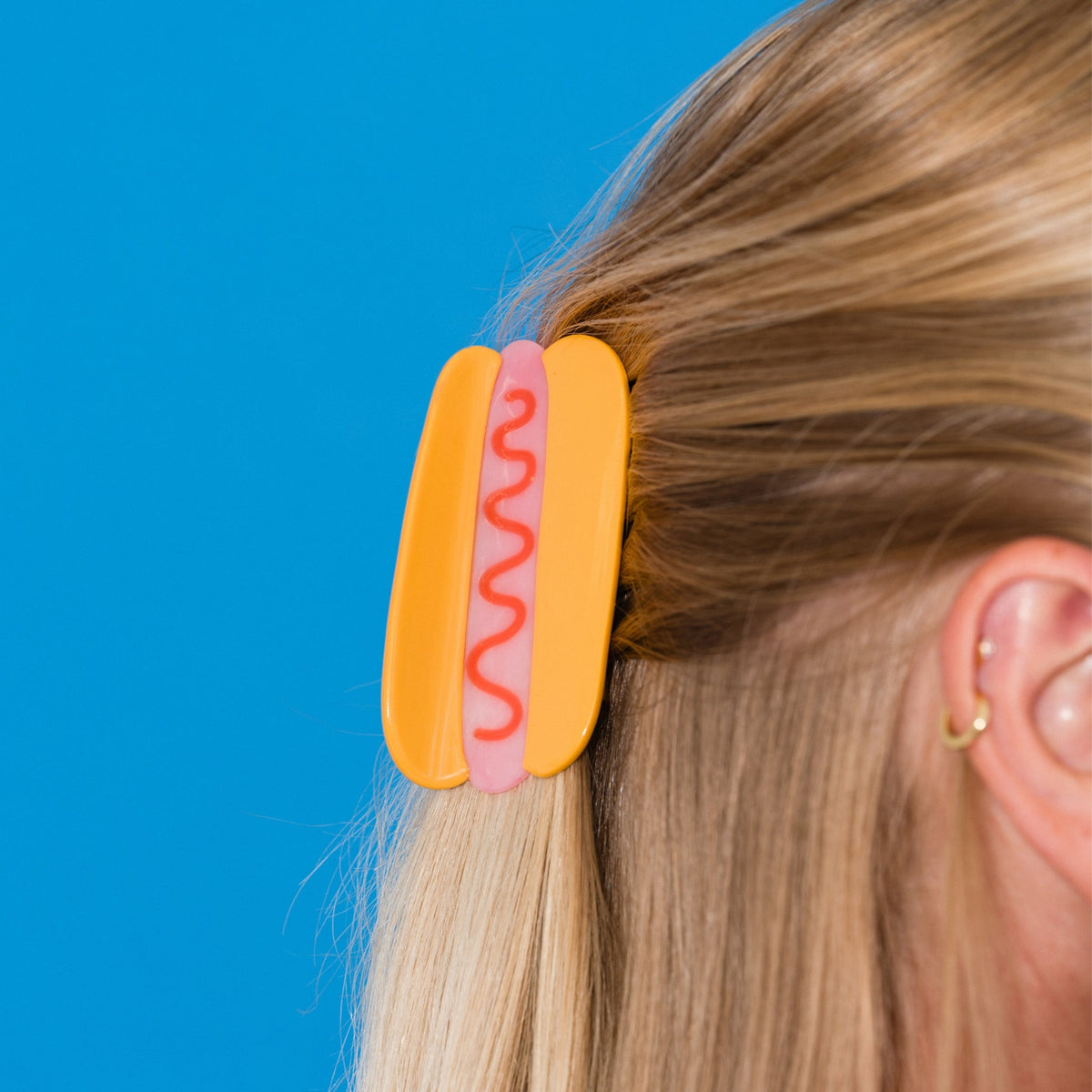 Hot Dog Hair Claw