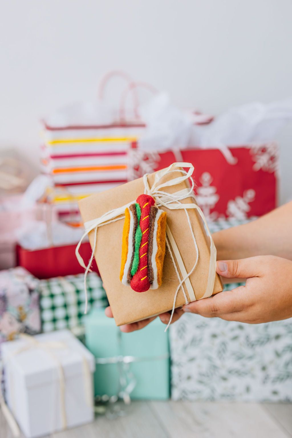 Hot Dog Ornament