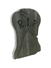 Hourglass Rip Halloween Tombstone