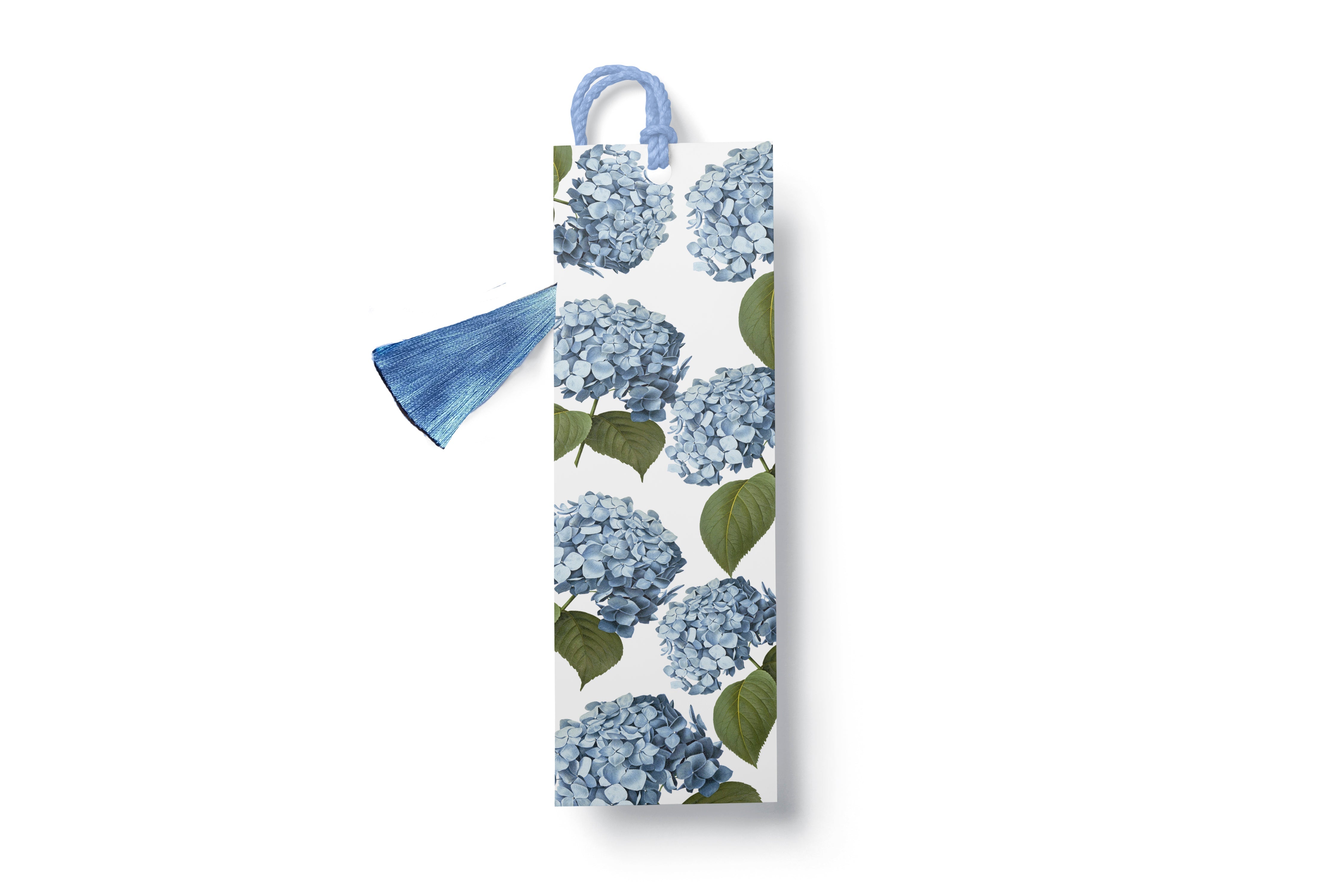 Blue Hydrangea Bookmark | Decorative Bookmark By Josil Paperie