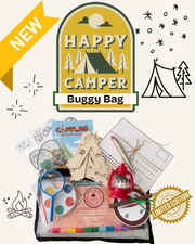 Happy Camper Activity Kit For Kids | Summer Camp-themed Screen-free Fun |