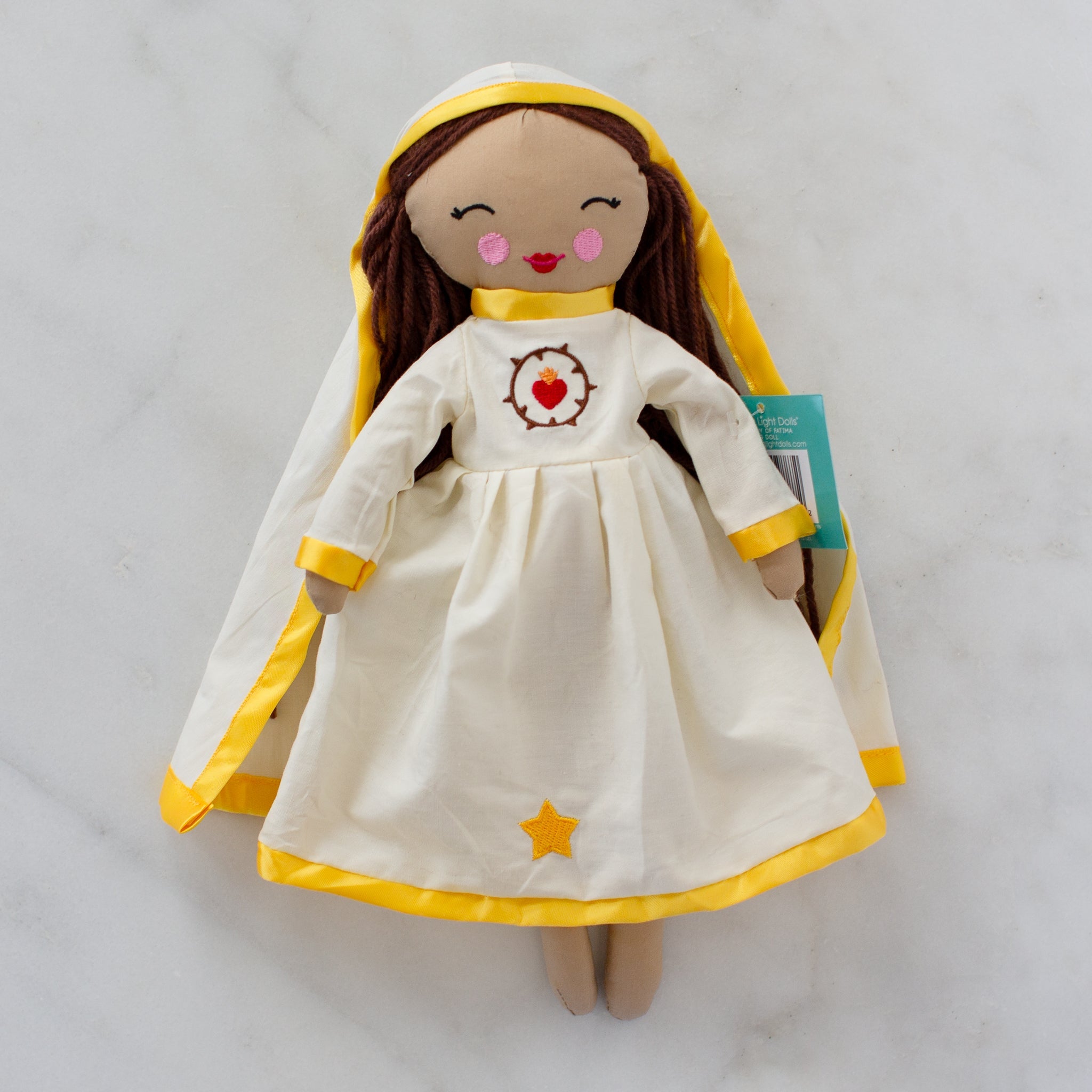 Our Lady Of Fatima Rag Doll