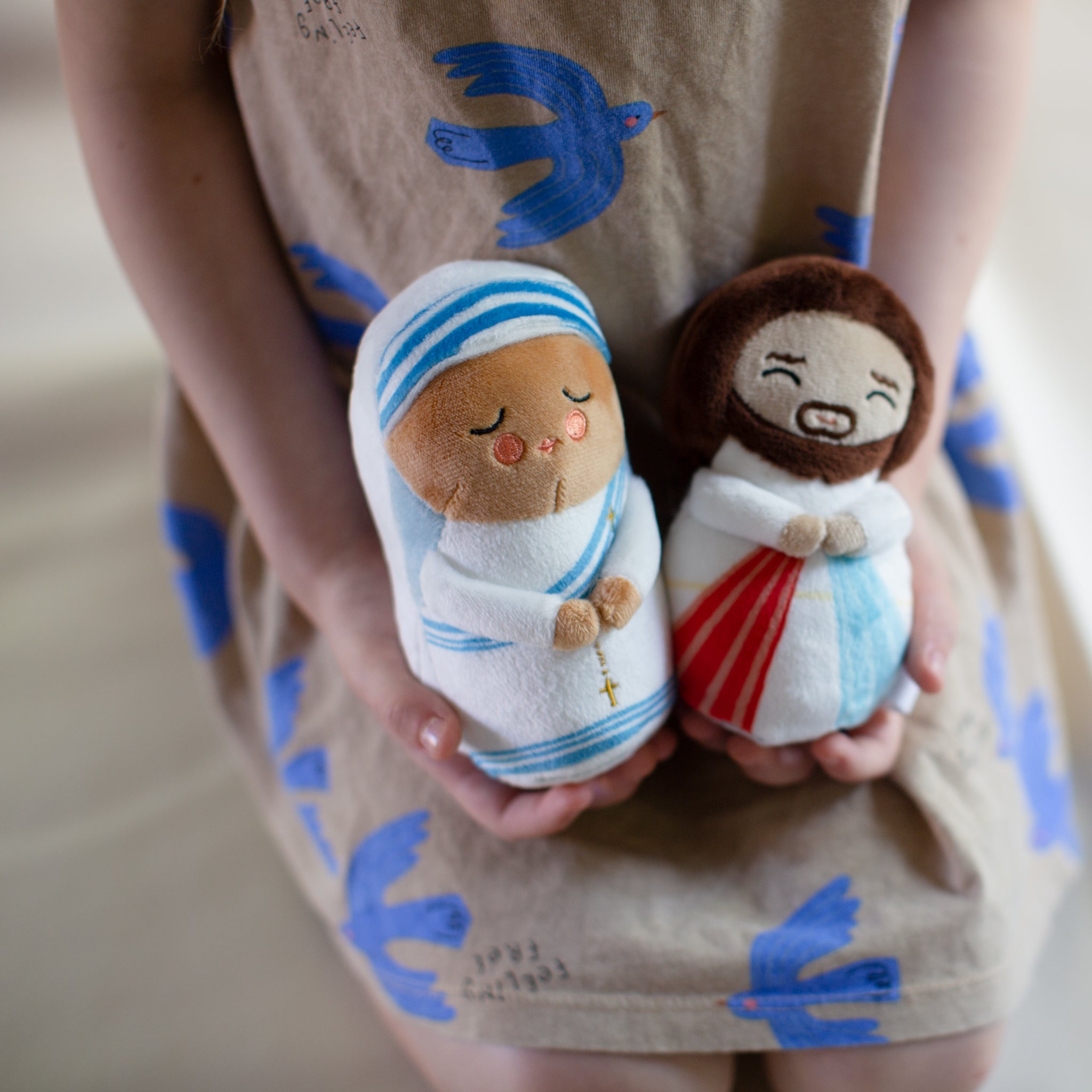 Mini Divine Mercy Jesus Plush Doll