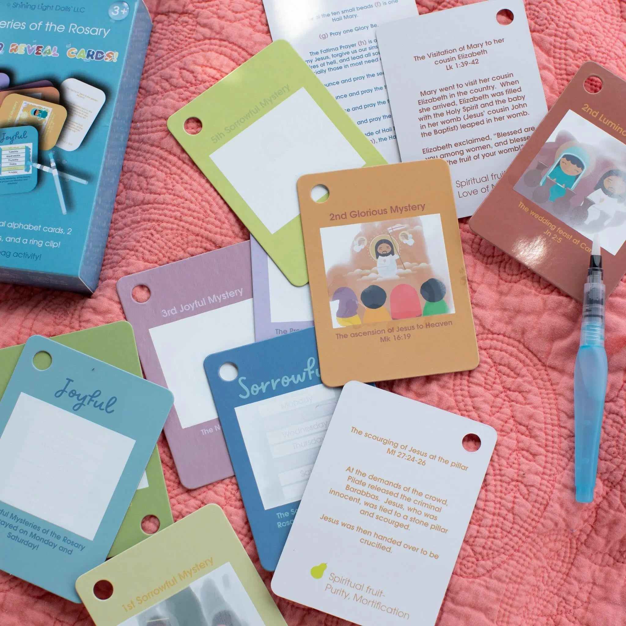 Water Reveal Cards Set Of Two