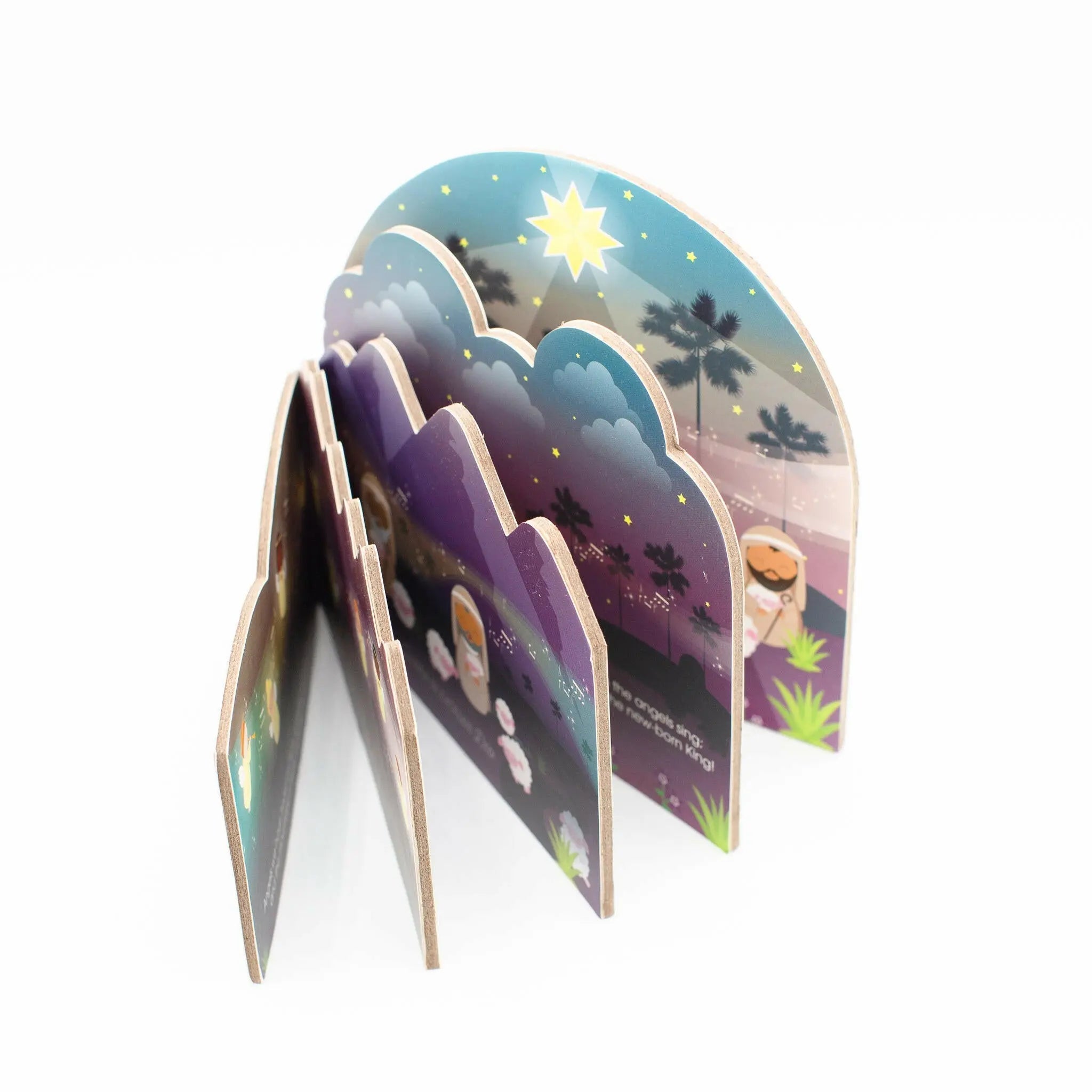 Angels We Have Heard On High Shaped Book