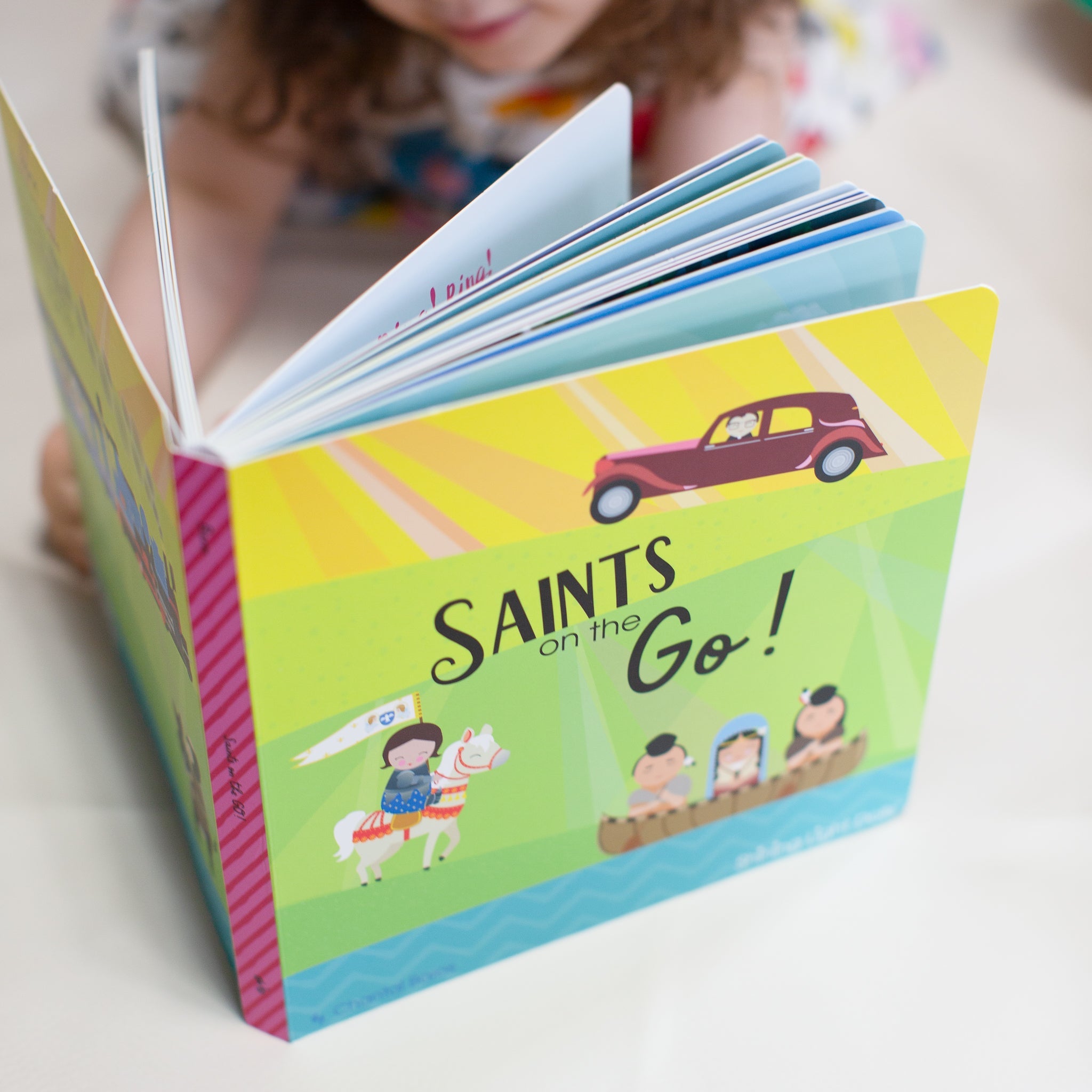 Saints On The Go! Board Book