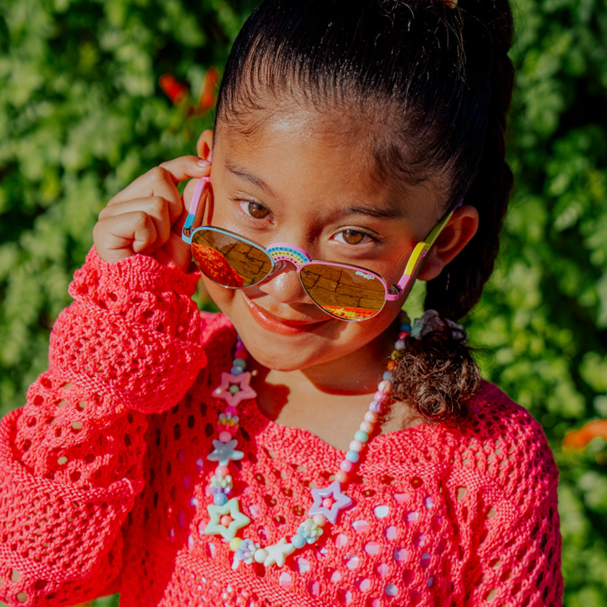 Rising Rainbow Ibiza Beach Kids' Sunglasses