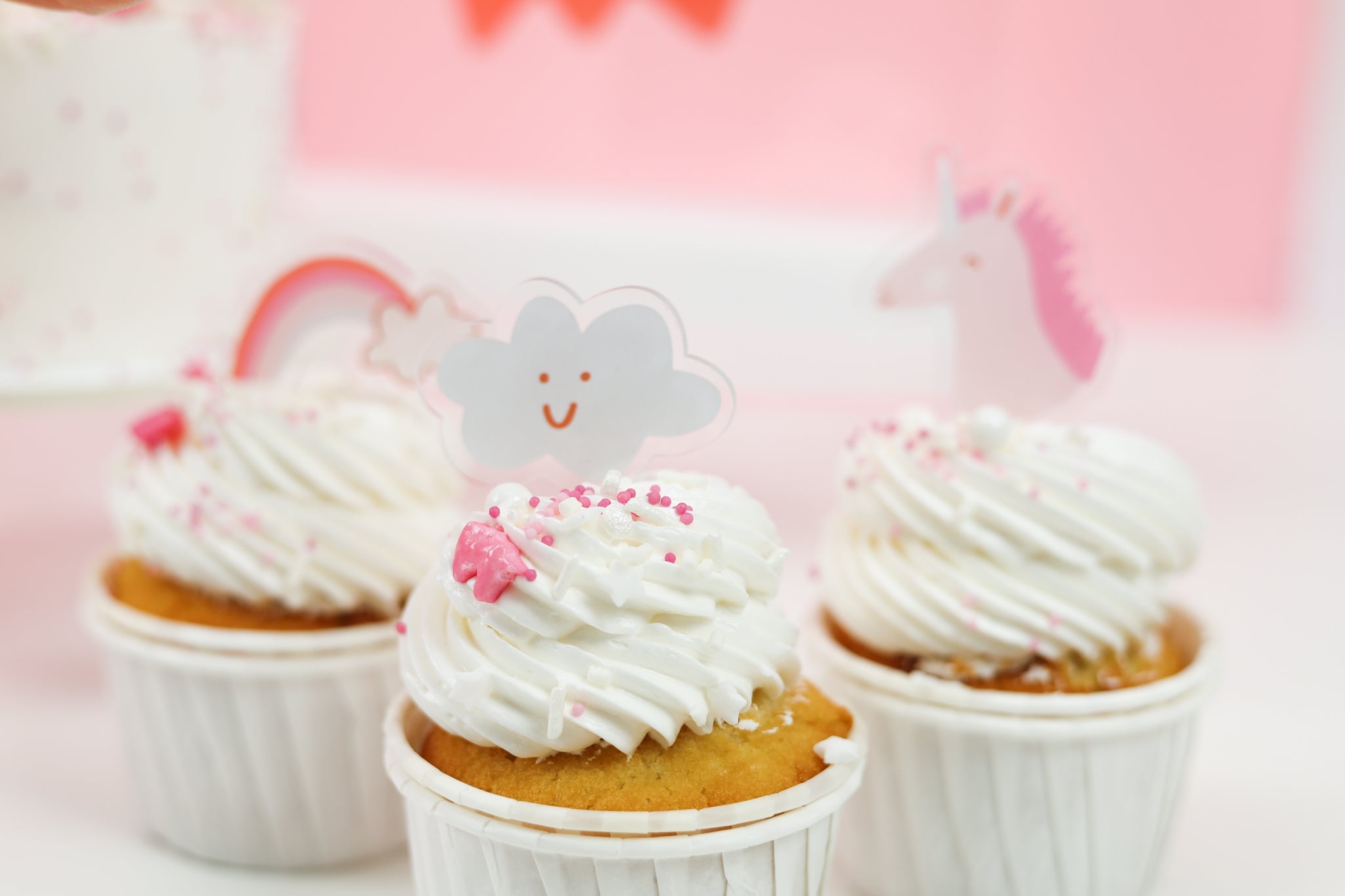 I Believe In Unicorns Acrylic Mini Topper Set