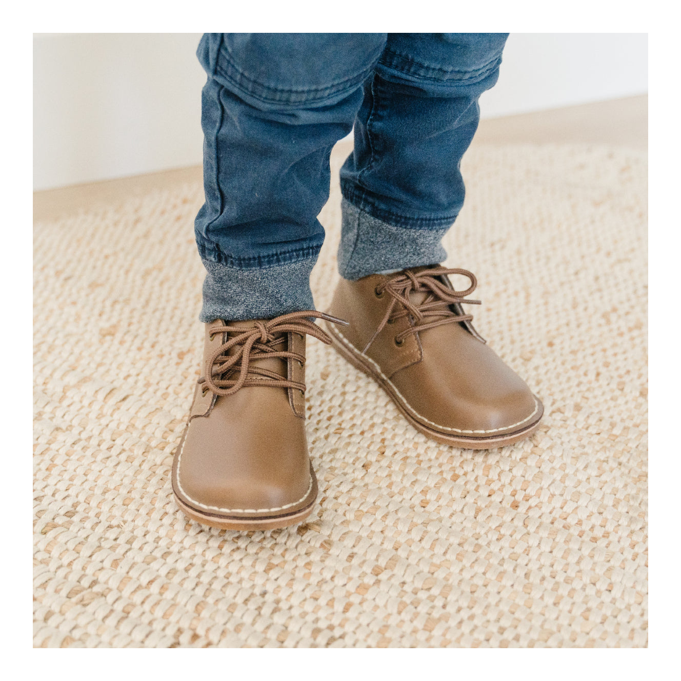 Logan Mid-top Lace Up Shoe