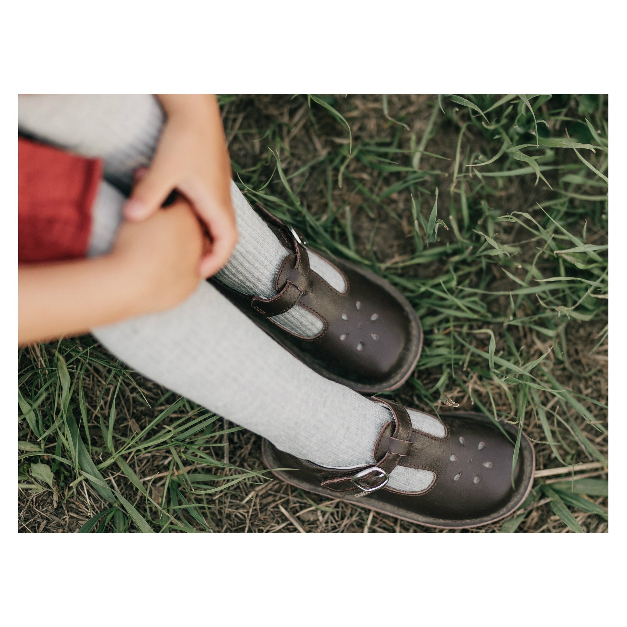Joy Classic Leather T-strap Mary Jane