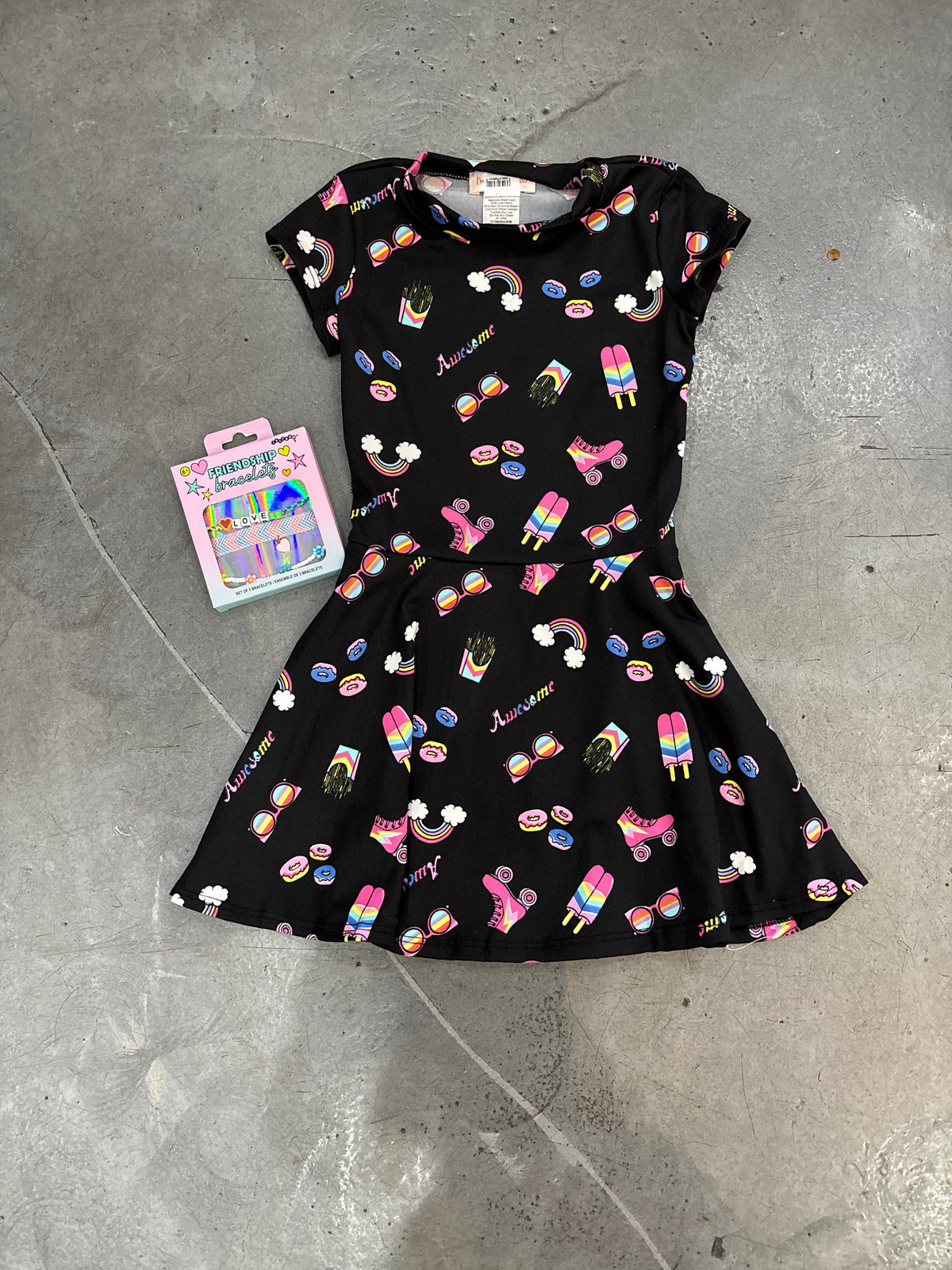 Tweenstyle -  All Over Print Skater Dress