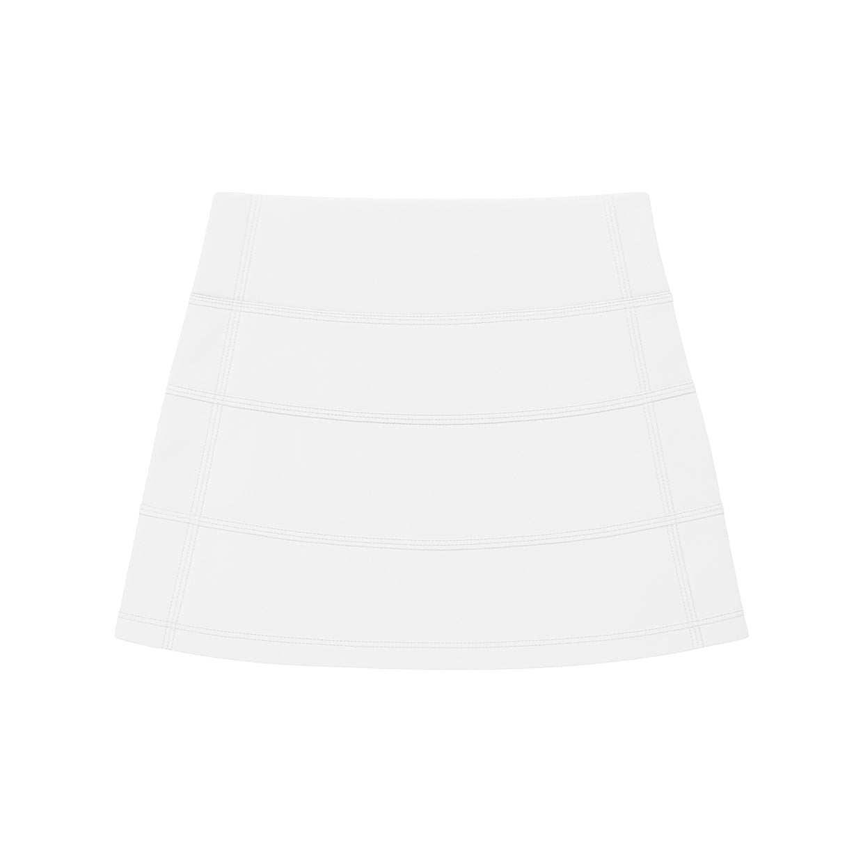 Kids' Tennis Skort - White