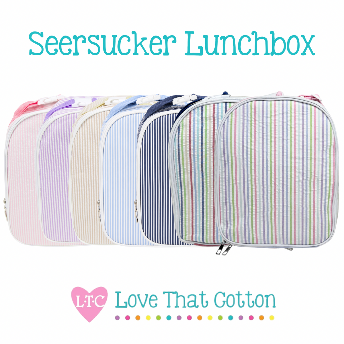 Seersucker Lunchbox