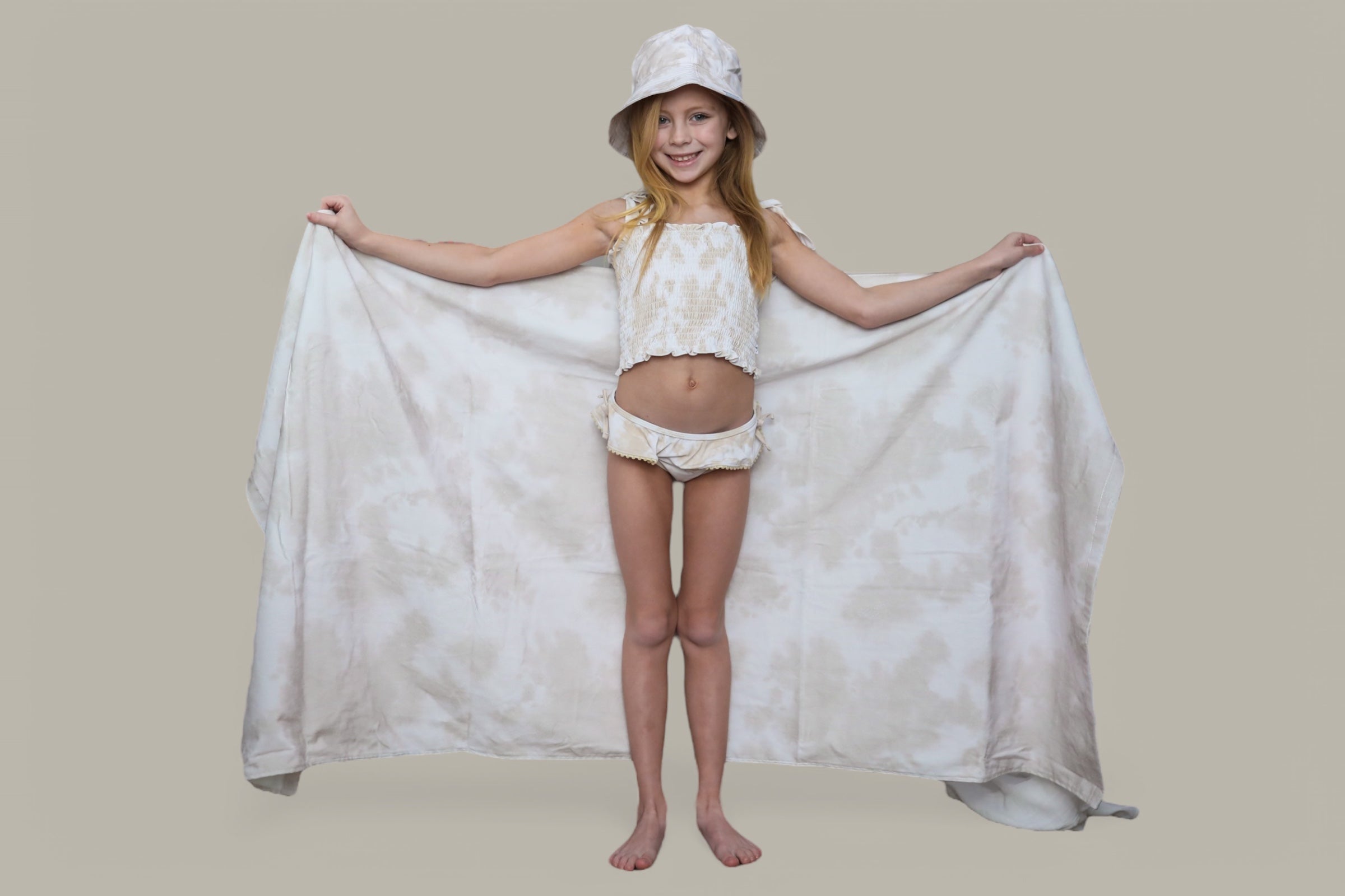 Sandy Shores Dream Smocked Two Piece Swim Suit