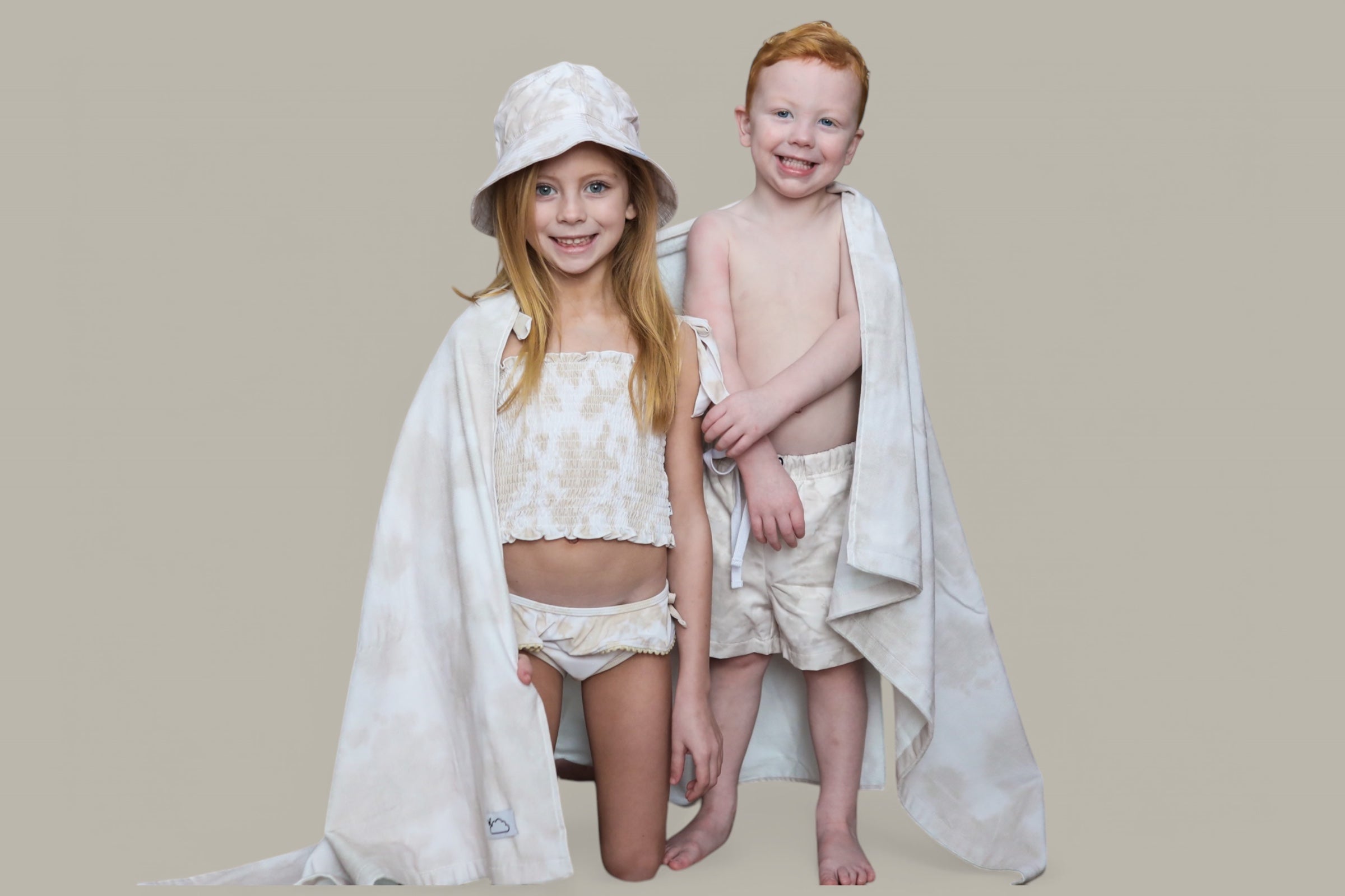 Sandy Shores Dream Smocked Two Piece Swim Suit