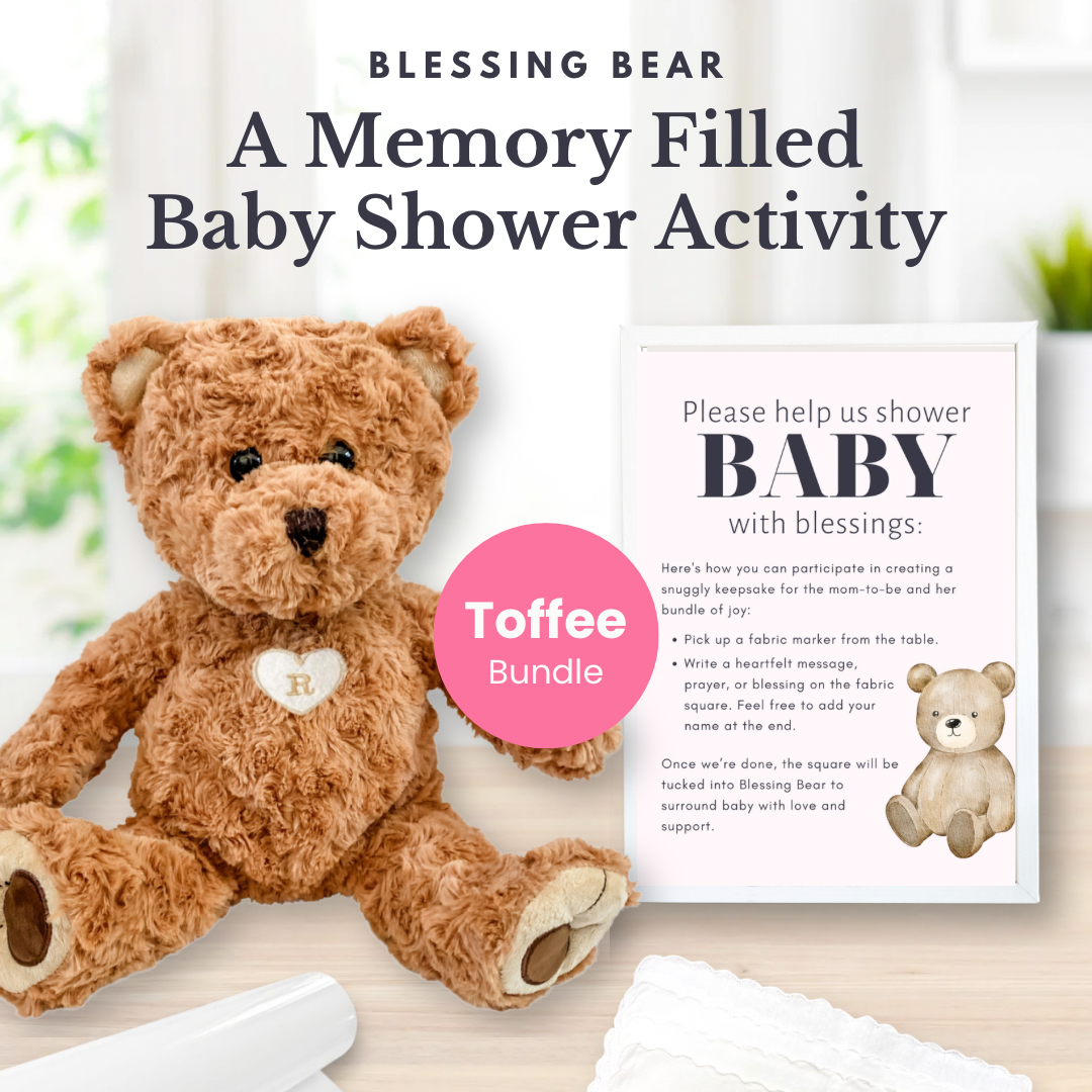 Toffee Blessing Bear® Baby Shower Bundle
