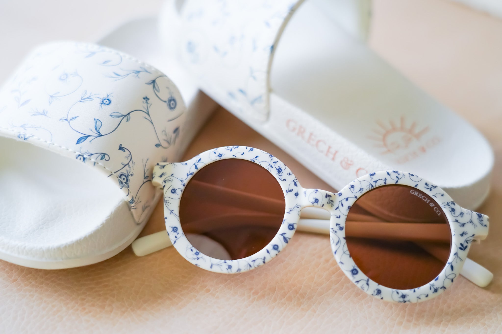 Slide Sandal | Patterns - Scandi Floral