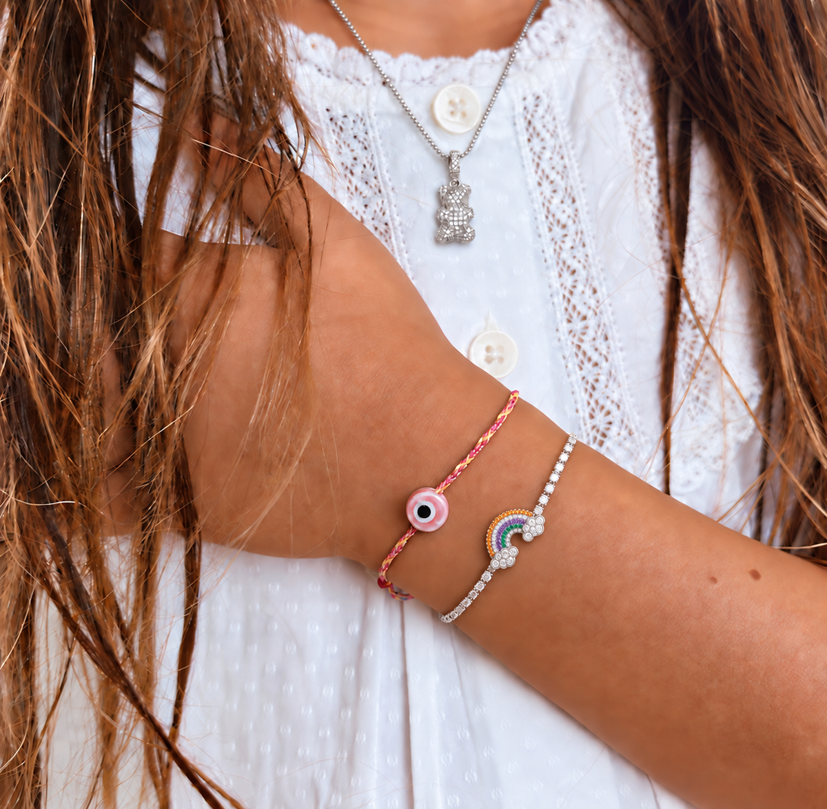 Kids Icy Rainbow Bracelet