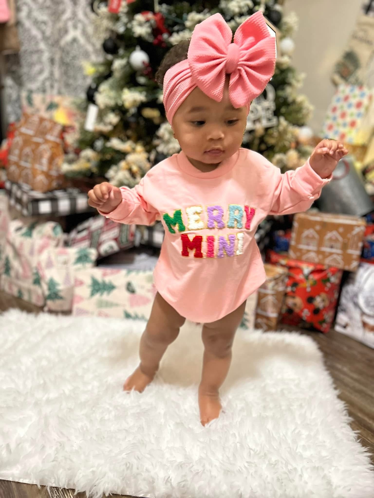 Merry Mini Sweater Romper