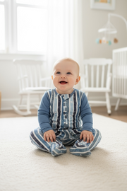 Hendrix | Convertible Bamboo Zip Romper