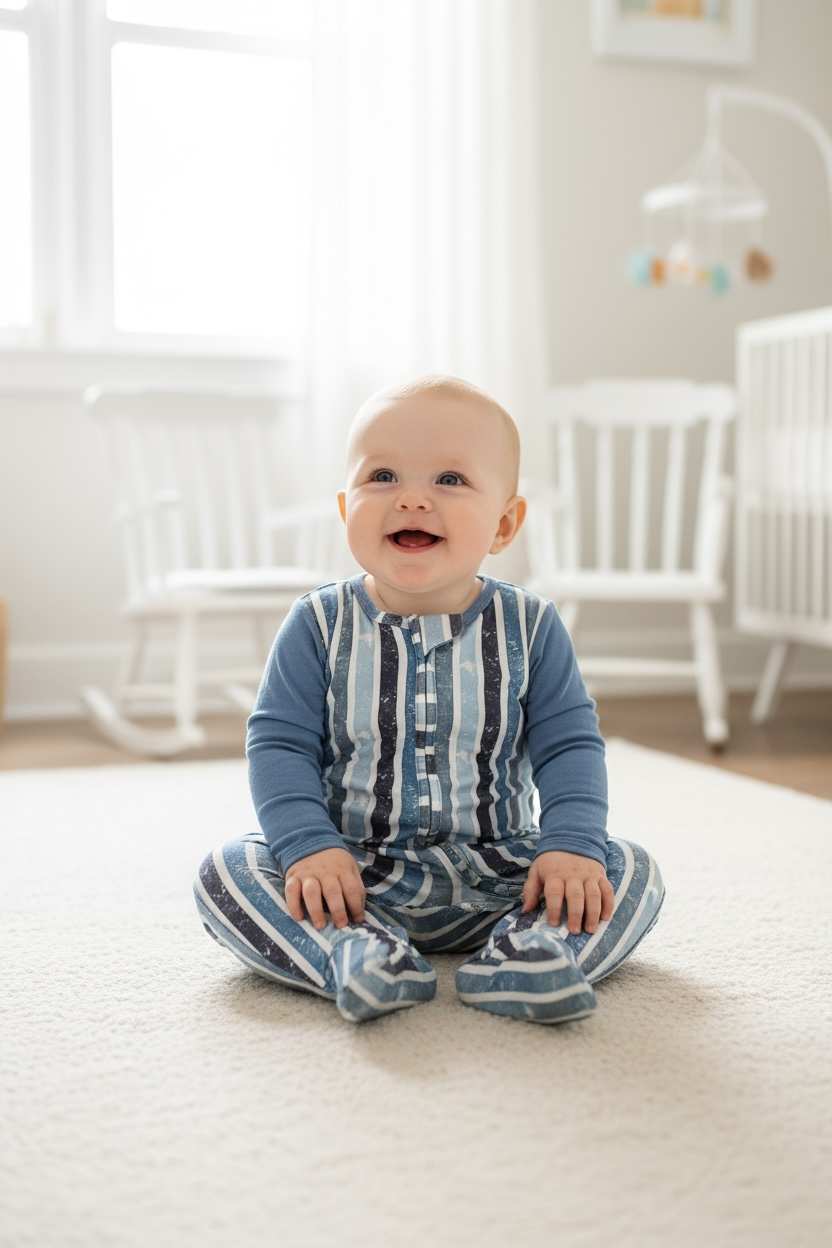 Hendrix | Convertible Bamboo Zip Romper
