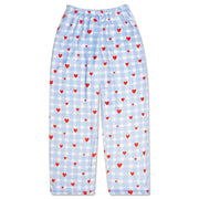 Iscream - Gingham Hearts Plush Pants