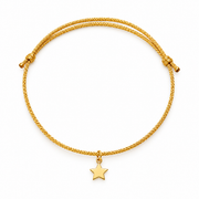 Gold Star Charm Bracelet