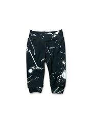 Black Splatter Infant/toddler Joggers