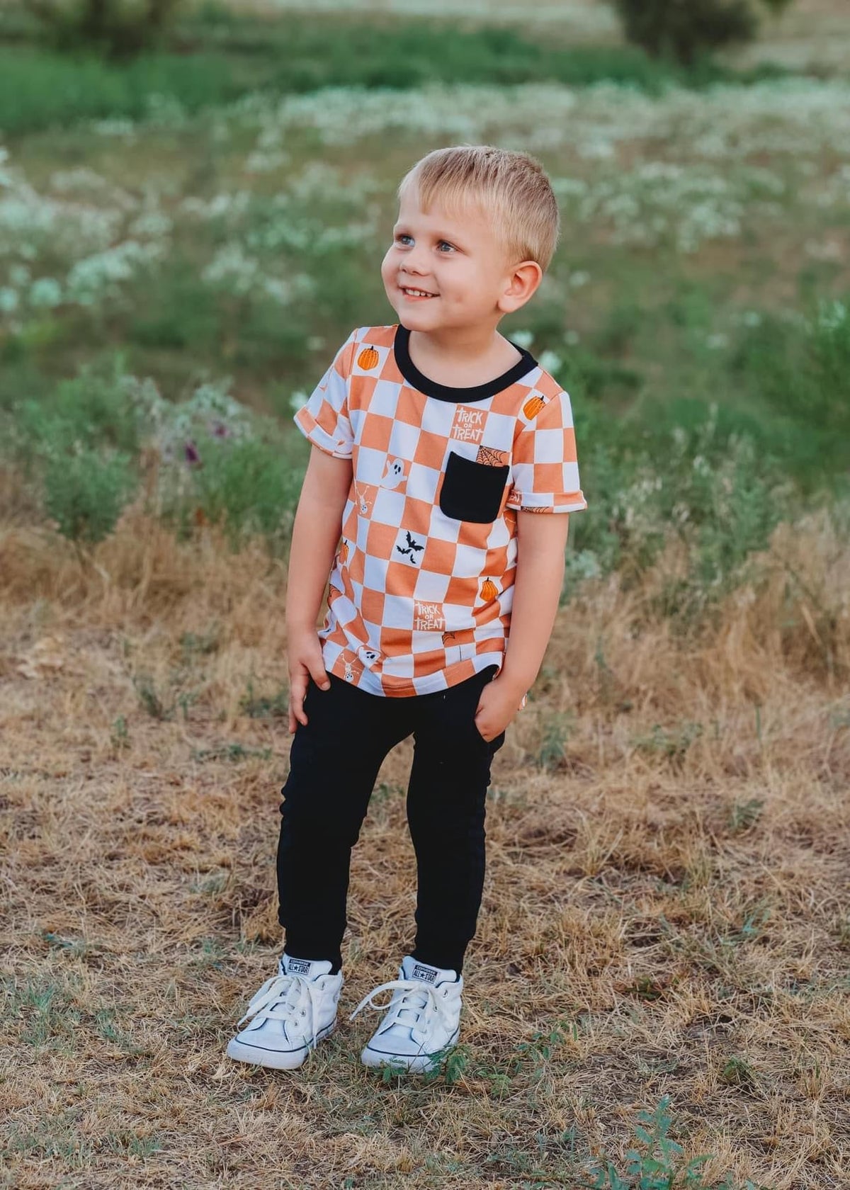 Check-or-treat Pocket Tee