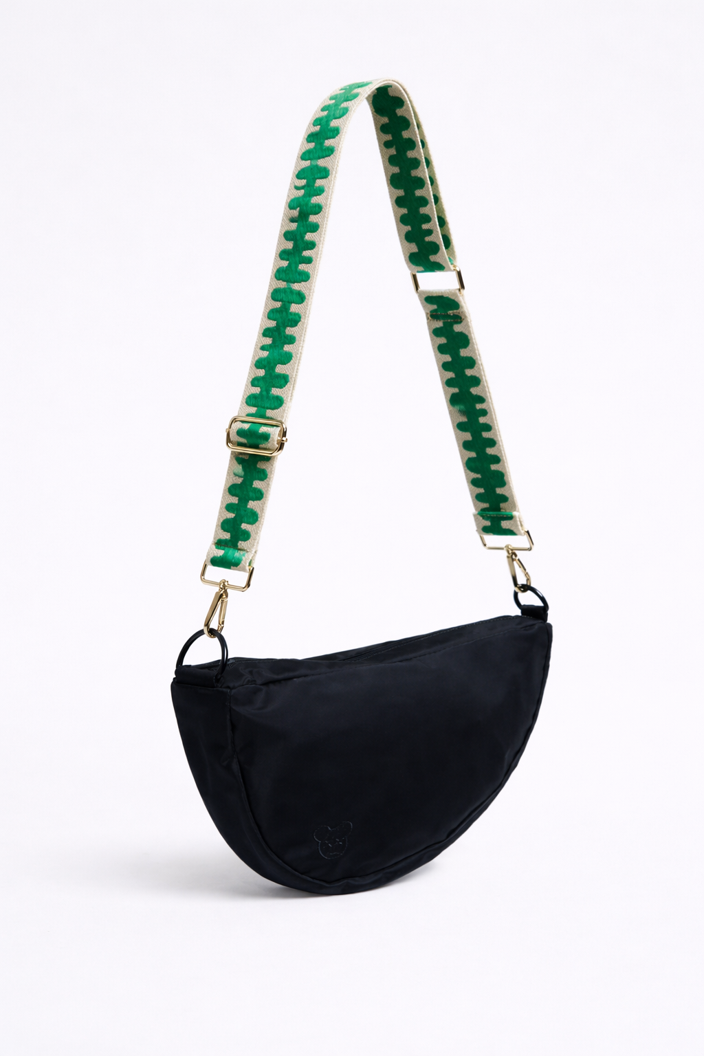 Classic Crossbody Diaper Bag - Jet