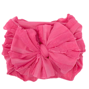 Candy Pink | Signature Ruffled Baby Headband
