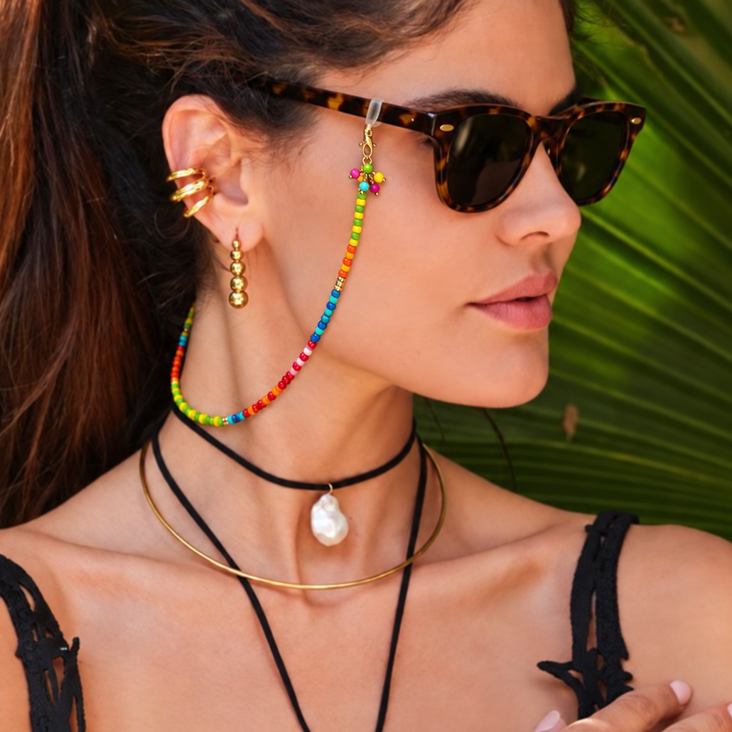 Belle Beaded Mask Chain