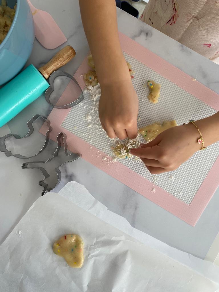 Tovla Jr. Unicorn Baking Set | Magical Kids Baking Kit With Tools, Apron & Recipe Cards