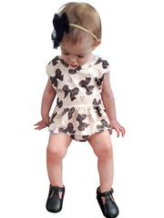 Camo Bows Peplum Set