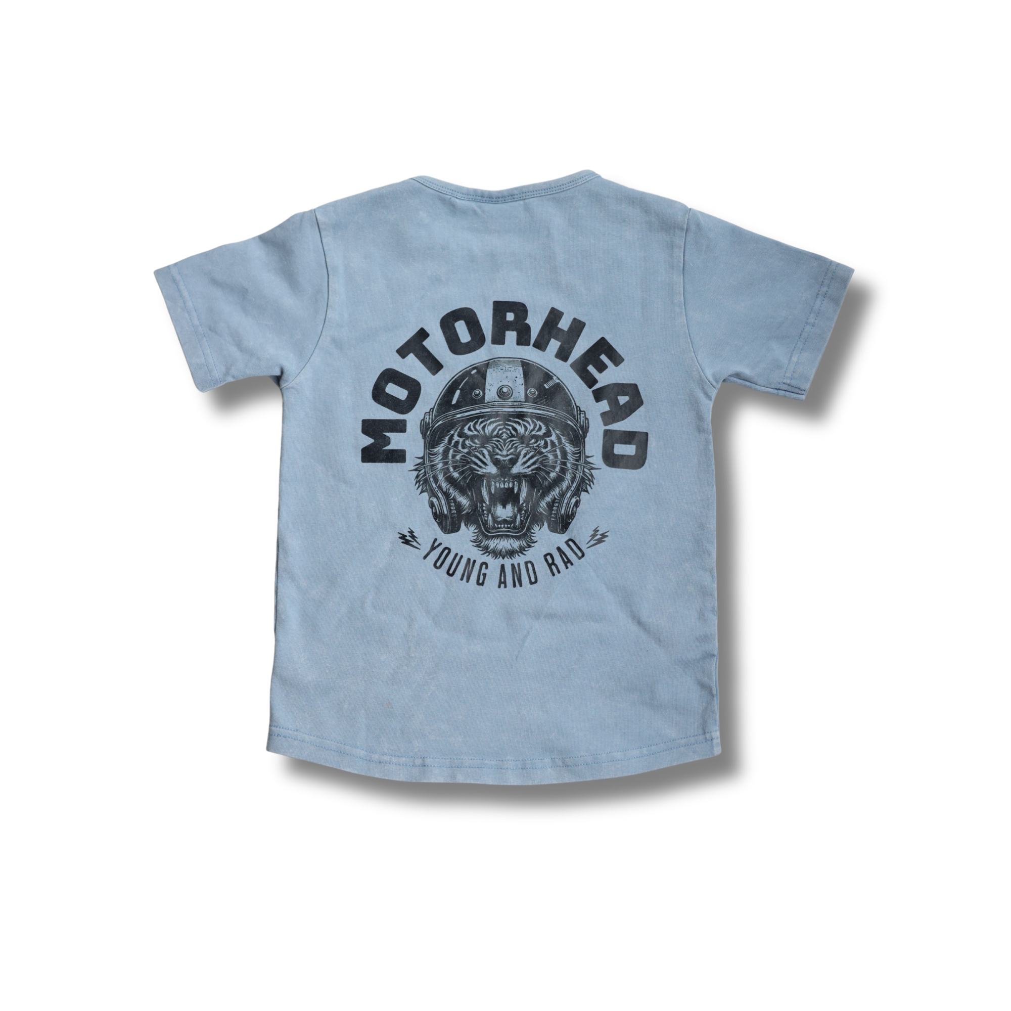 Motorhead Tee // Denim Blue