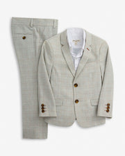 Appaman - 2pc Stretchy Mod Suit, Oceanside Plaid