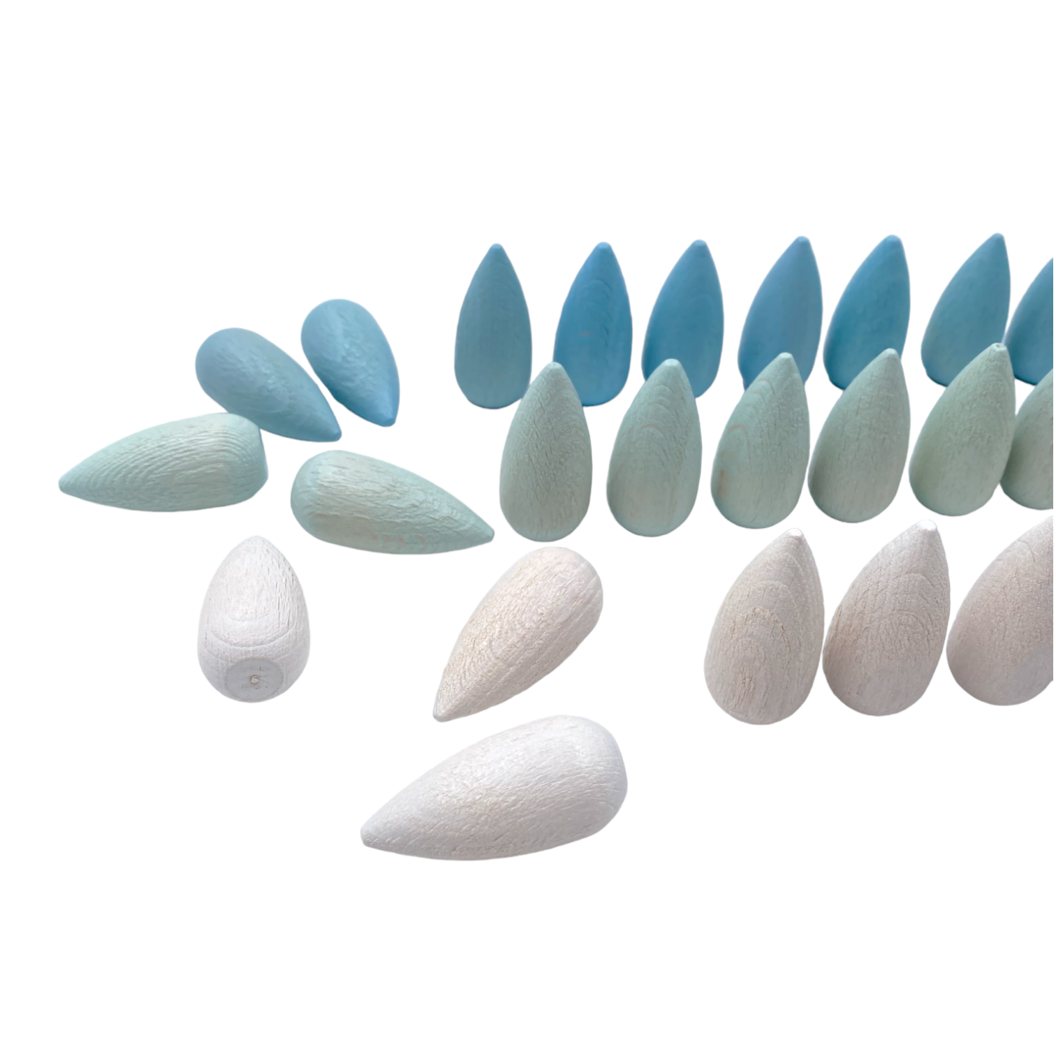 36 Pieces Wooden Mandala Snowflakes